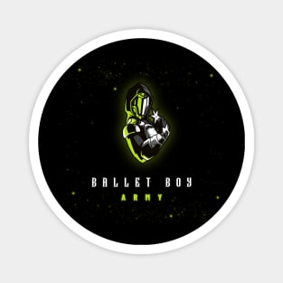 Ballet Boy Army Magnet